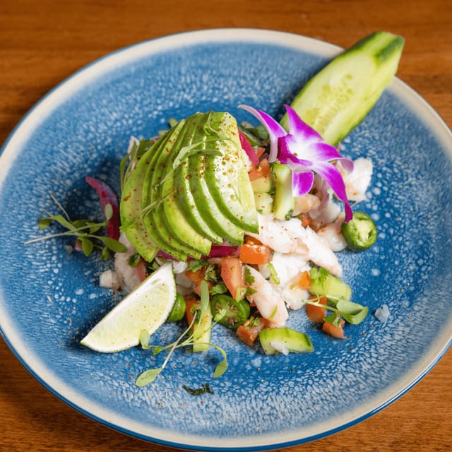 Ceviche Hacienda.