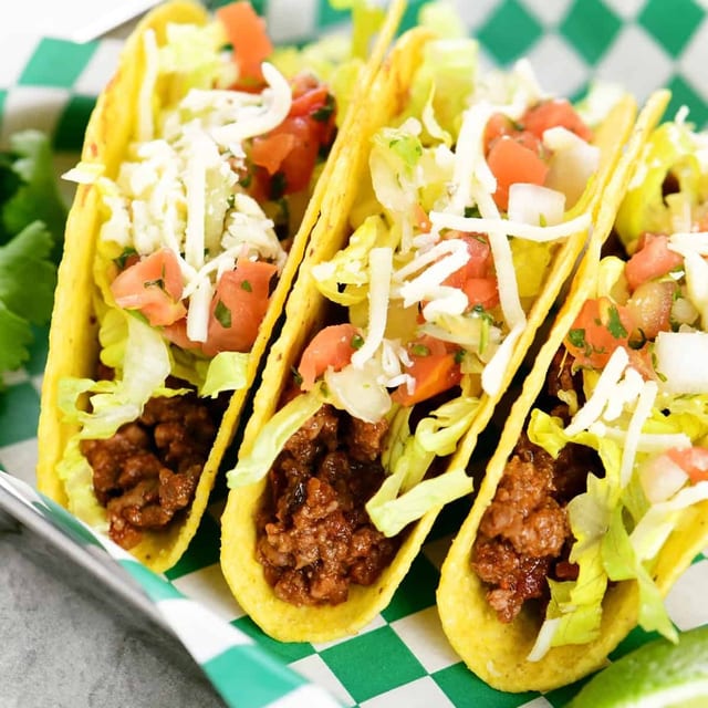 Super Tacos Plate.