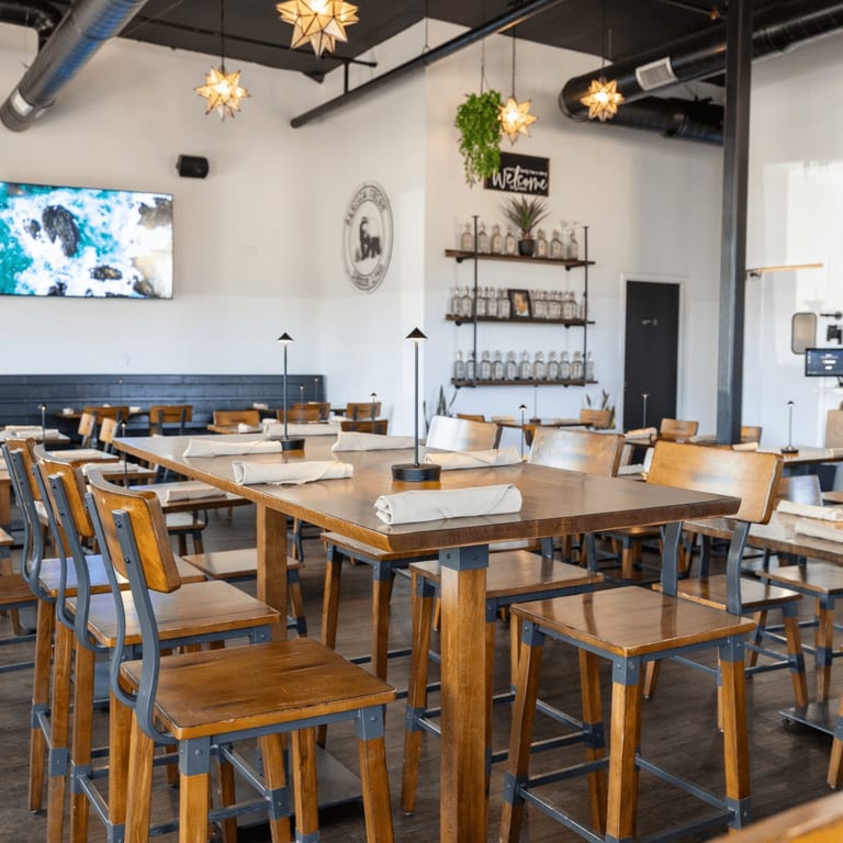 Inside California Tacos Cantina and Distillery