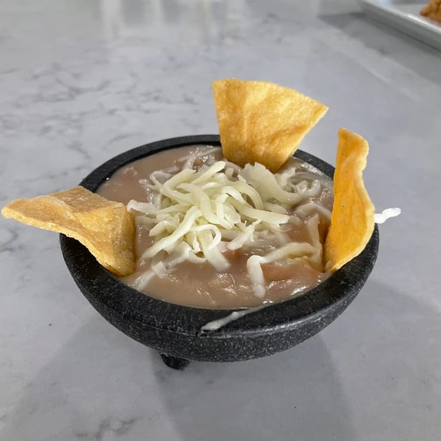 Refried Beans.