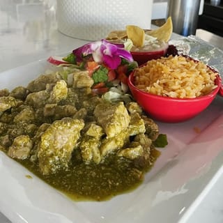 Chile Verde Plate